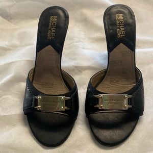Michael Kors slide in heels . Size 6